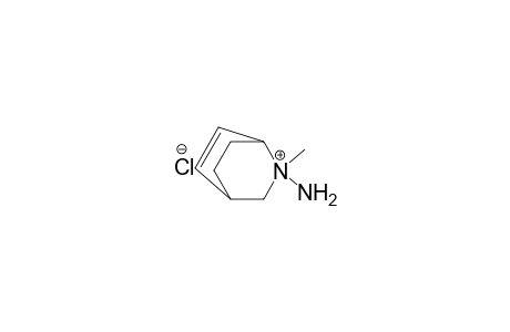 2-Amino-2-methyl-2-azoniabicyclo[2.2.2]oct-5-ene-chloride