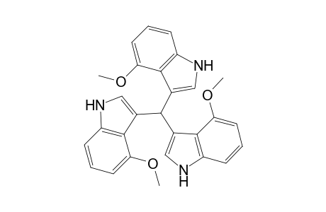 3-[bis(4-methoxy-1H-indol-3-yl)methyl]-4-methoxy-1H-indole