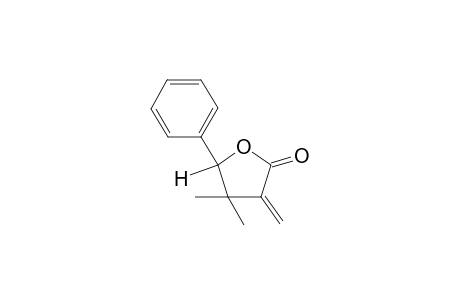 (+-)-3,3-Dimethyl 2-methylene-5-phenyl-.gamma.-butyrolactone