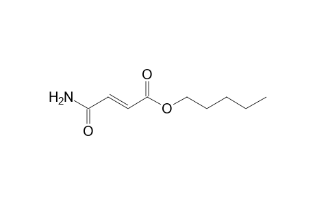 (E)-4-amino-4-keto-but-2-enoic acid amyl ester
