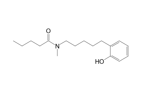 Pentanoic acid [5-(2-hydroxy-phenyl)-pentyl]-methyl-amide