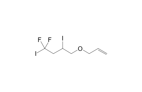 1,1-bis(fluoranyl)-1,3-bis(iodanyl)-4-prop-2-enoxy-butane