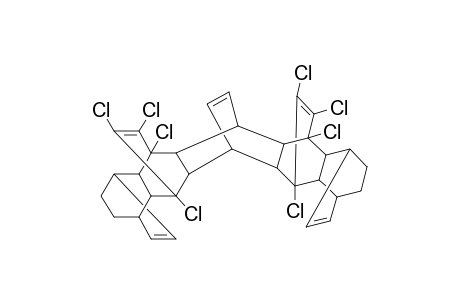 ALL-SYN-3,10,14,21,25,26,27,28-OCTACHLORODECACYCLO-[10.10.2.2(3,10).2(5,8).2(14,21).2(16,19).0(2,11).0(4,9).0(13,22).0(15,20)]-DOTRIACONTA-6,17,23