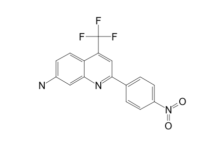 4-TRIFLUOROMETHYL-2-(4-NITROPHENYL)-7-AMINO-QUINOLINE