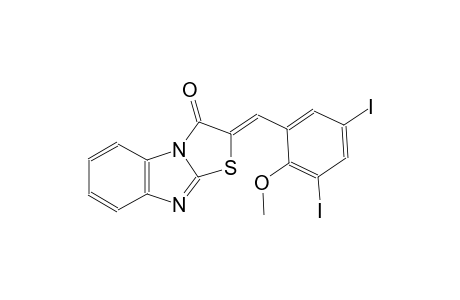 thiazolo[3,2-a]benzimidazol-3(2H)-one, 2-[(3,5-diiodo-2-methoxyphenyl)methylene]-, (2Z)-