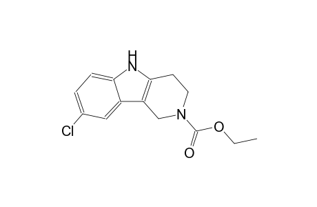 8-Chloro-1,3,4,5-tetrahydro-pyrido[4,3-b]indole-2-carboxylic acid ethyl ester