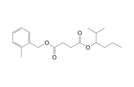 Succinic acid, 2-methylbenzyl 2-methylhex-3-yl ester