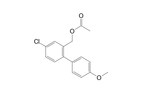 (4'-Chloro-4-methoxy-[1,1'-biphenyl]-2'-yl)methyl acetate