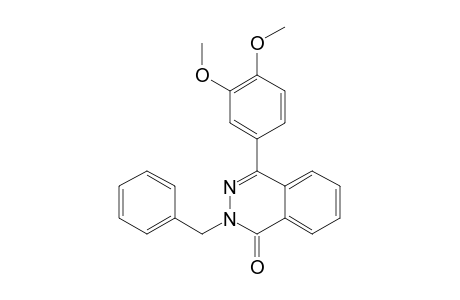 2-BENZYL-4-(3,4-DIMETHOXYPHENYL)-2H-PHTHALAZIN-1-ONE