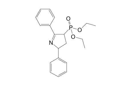 Diethyl-[(2,5-diphenyl-delta1-pyrrolin-3-yl)-phosphonate]