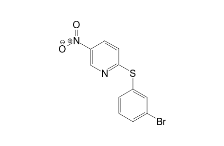 2-(3-bromophenylthio)-5-nitropyridine