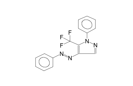1-PHENYL-4-PHENYLAZO-5-TRIFLUOROMETHYLPYRAZOL