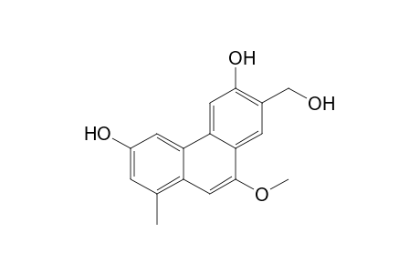 7-(hydroxymethyl)-9-methoxy-1-methyl-phenanthrene-3,6-diol