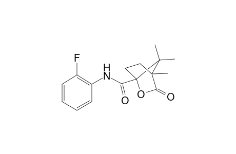 2-Oxabicyclo[2.2.1]heptane-1-carboxamide, N-(2-fluorophenyl)-4,7,7-trimethyl-3-oxo-