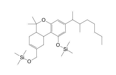 3-(1',2'-dimethylheptyl)-1-trimethylsilyloxy-6a,7,10,10a-tetrahydro-6,6-dimethyl-9-[(trimetylsilyloxy)methyl-6H-dibenzo[b,d]pyran