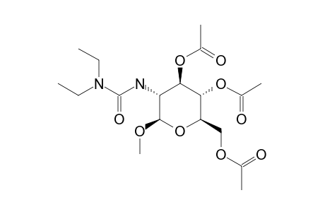 METHYL-3,4,6-TRI-O-ACETYL-2-DEOXY-2-DIETHYLUREIDO-BETA-D-GLUCOPYRANOSIDE