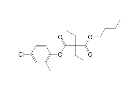 Diethylmalonic acid, butyl 4-chloro-2-methylphenyl ester