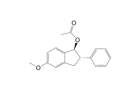 TRANS-1-ACETOXY-2-PHENYL-5-METHOXYINDAN