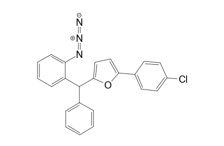 2-[(2-Azidophenyl)(phenyl)methyl]-5-(4-chlorophenyl)furan