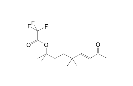 (E)-2-TRIFLUOROACETOXY-2,5,5-TRIMETHYLNON-6-EN-8-ONE