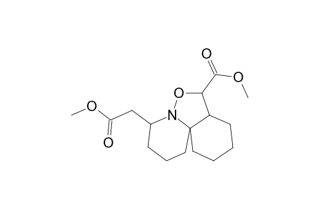 Methyl 6-aza-7-oxatricyclo[7.4.0.0(1,6)]tridecan-5-acetate
