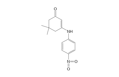 5,5-DIMETHYL-3-(p-NITROANILINO)-2-CYCLOHEXEN-1-ONE
