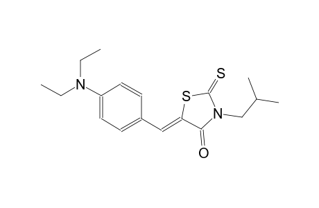 4-thiazolidinone, 5-[[4-(diethylamino)phenyl]methylene]-3-(2-methylpropyl)-2-thioxo-, (5Z)-