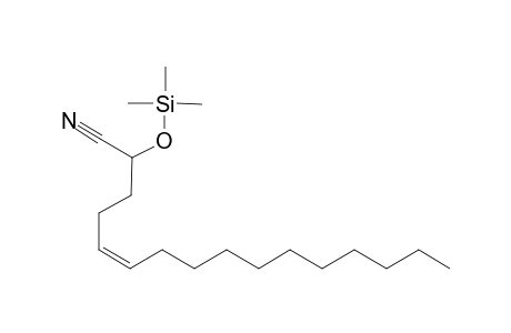 2-TRIMETHYLSILYLOXY-5-(Z)-HEXADECENONITRILE
