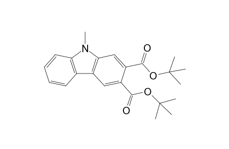 Di-tert-butyl 9-methyl-9H-carbazole-2,3-dicarboxylate