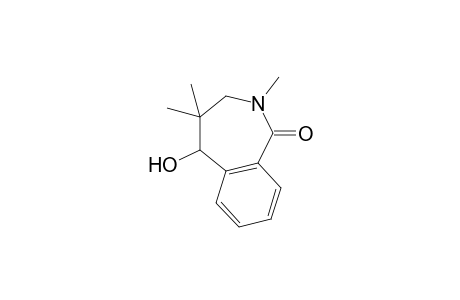 6,7-Dihydro-5-hydroxy-1,6,6-trimethyl-3,4-benzazepin-2(5H)-one