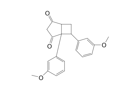 1,3-Dioxo-5,6-bis(5'-methoxyphenyl)biciclo[3.2.0]heptane