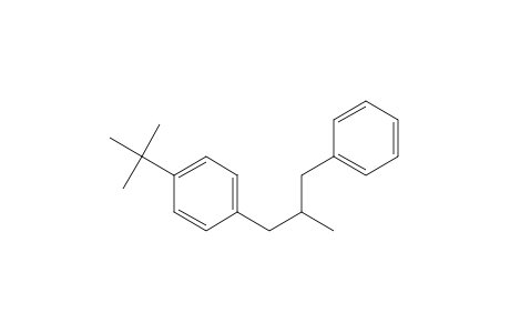 Benzene, 1-(1,1-dimethylethyl)-4-(2-methyl-3-phenylpropyl)-