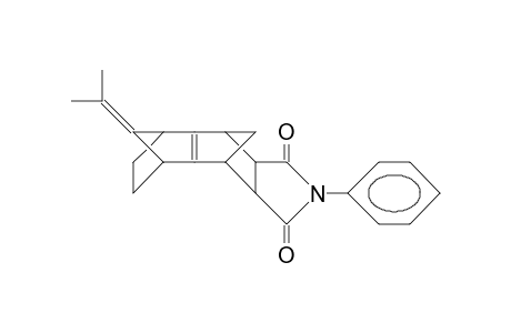 14-Isopropylidene-6-phenyl-6-aza-syn-pentacyclo(9.2.1.1/3,9/.0/2,10/.0/4,8/)pentadec-2(10)-ene