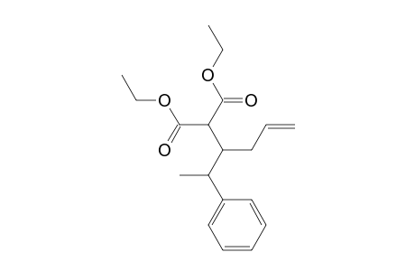 Ethyl 2-ethoxycarbonyl-3-(1-phenethyl)-5-hexenoate