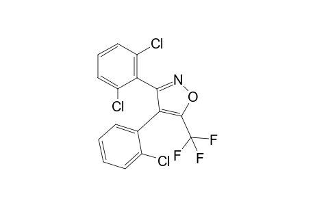 3-(2,6-Dichlorophenyl)-4-(2-chlorophenyl)-5-(trifluoromethyl)isoxazole