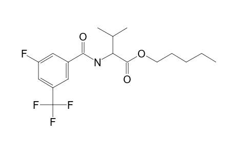 L-Valine, N-(3-fluoro-5-trifluoromethylbenzoyl)-, pentyl ester