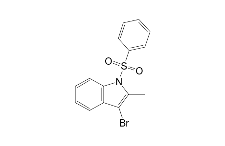 1-(benzenesulfonyl)-3-bromo-2-methyl-indole