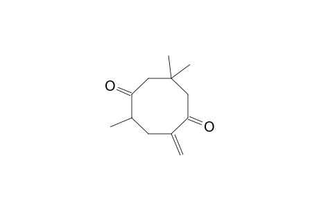 1,1,6-Trimethyl-4-methylidenecyclooctane-3,7-dione