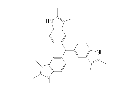 1H-Indole, 5(or 6)-[bis[2,3-dimethyl-1H-indol-5(or 6)-yl]methyl]-2,3-dimethyl-