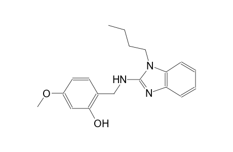 2-{[(1-butyl-1H-benzimidazol-2-yl)amino]methyl}-5-methoxyphenol
