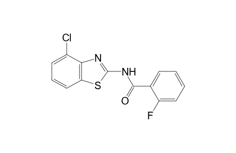 Benzamide, N-(4-chlorobenzothiazol-2-yl)-2-fluoro-