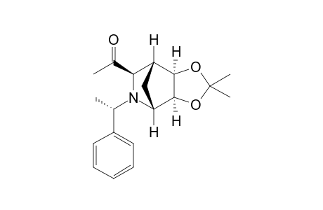 1-{(1R,2R,6S,7R,9R)-4,4-Dimethyl-8-[(S)-1-phenylethyl]-3,5-dioxa-8-azatricyclo[5.2.1.0(2,6)]decane-9-yl}ethanone