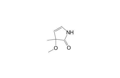 2H-Pyrrol-2-one, 1,3-dihydro-3-methoxy-3-methyl-