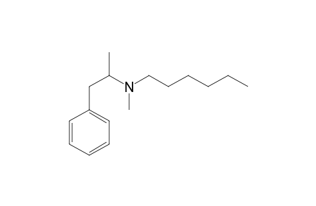 N-Methyl-N-hexyl-amphetamine