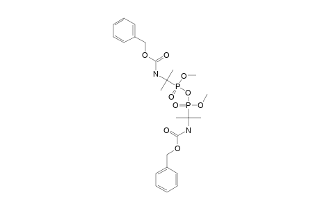 METHYL_N-(BENZYLOXYCARBONYL)-1-AMINO-1-METHYLETHYLPYROPHOSPHONATE;DIASTEREOMER_1
