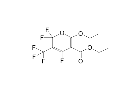 2,2,4-TRIFLUORO-3-TRIFLUOROMETHYL-5-CARBOETHOXY-6-ETHOXYPYRAN