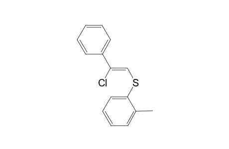 (Z)-(2-chloro-2-phenylvinyl)(o-tolyl)sulfane