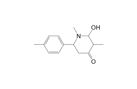 3E-Hydroxy-1,3-dimethyl-6-(4-methylphenyl)-4-piperidone