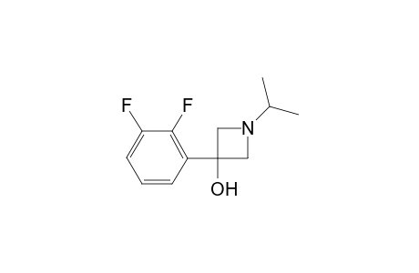 3-(2,3-difluorophenyl)-1-isopropylazetidin-3-ol