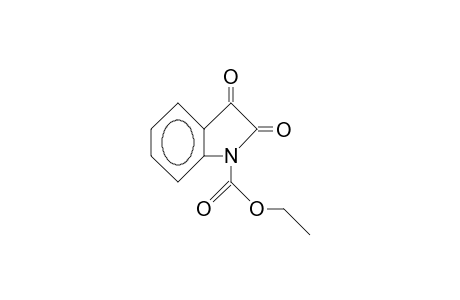 Isatin-1-carboxylic acid, ethyl ester